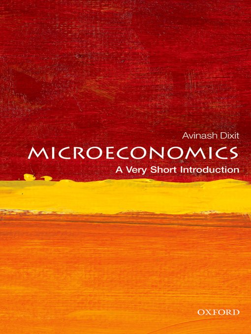 Title details for Microeconomics by Avinash Dixit - Available